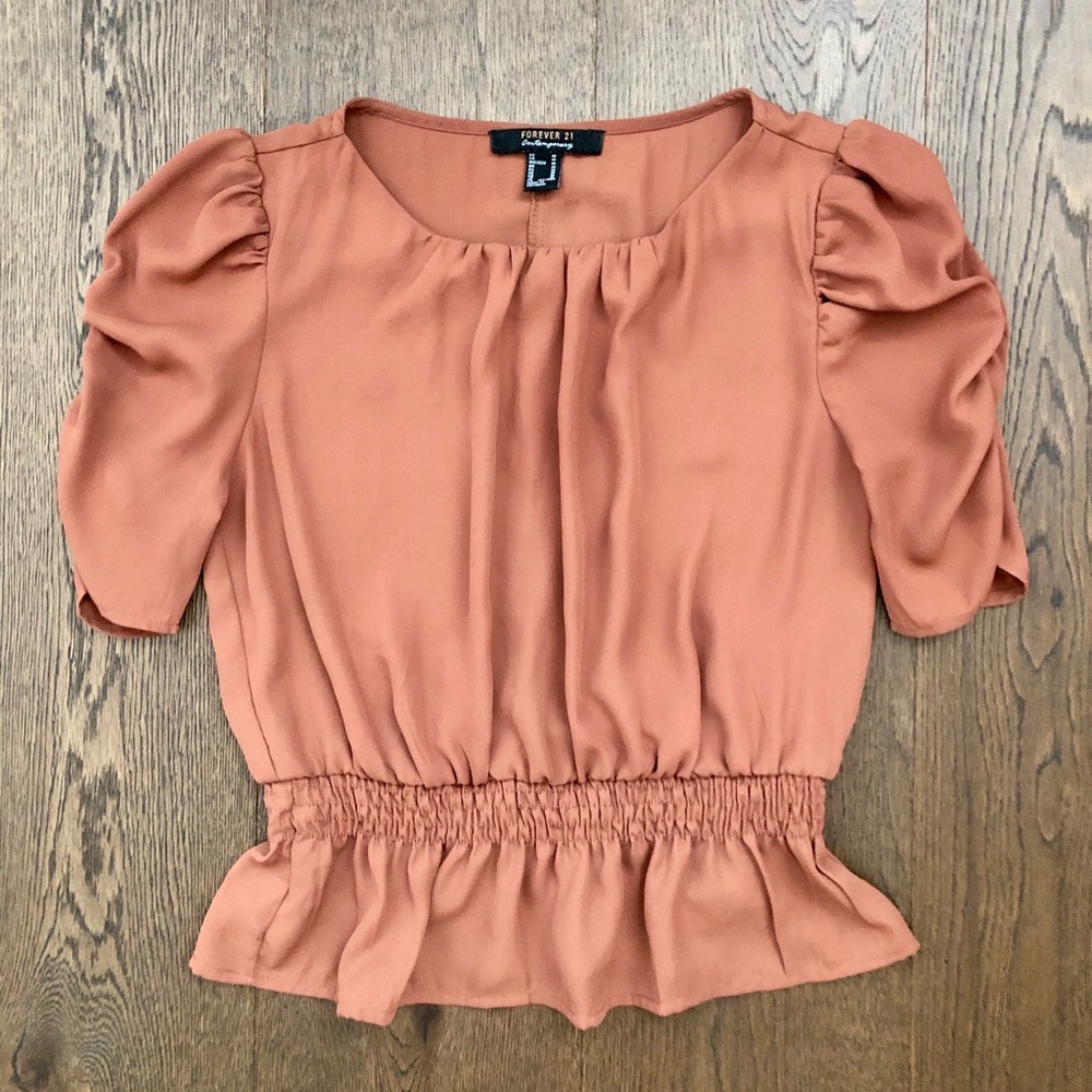 Forever 21 Short Sleeve Blouse